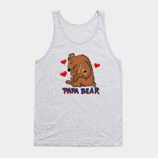 papa bear Tank Top